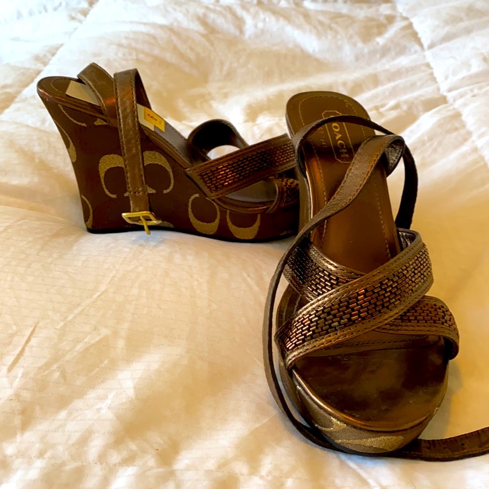 Coach Wedges - Picture 2 of 5